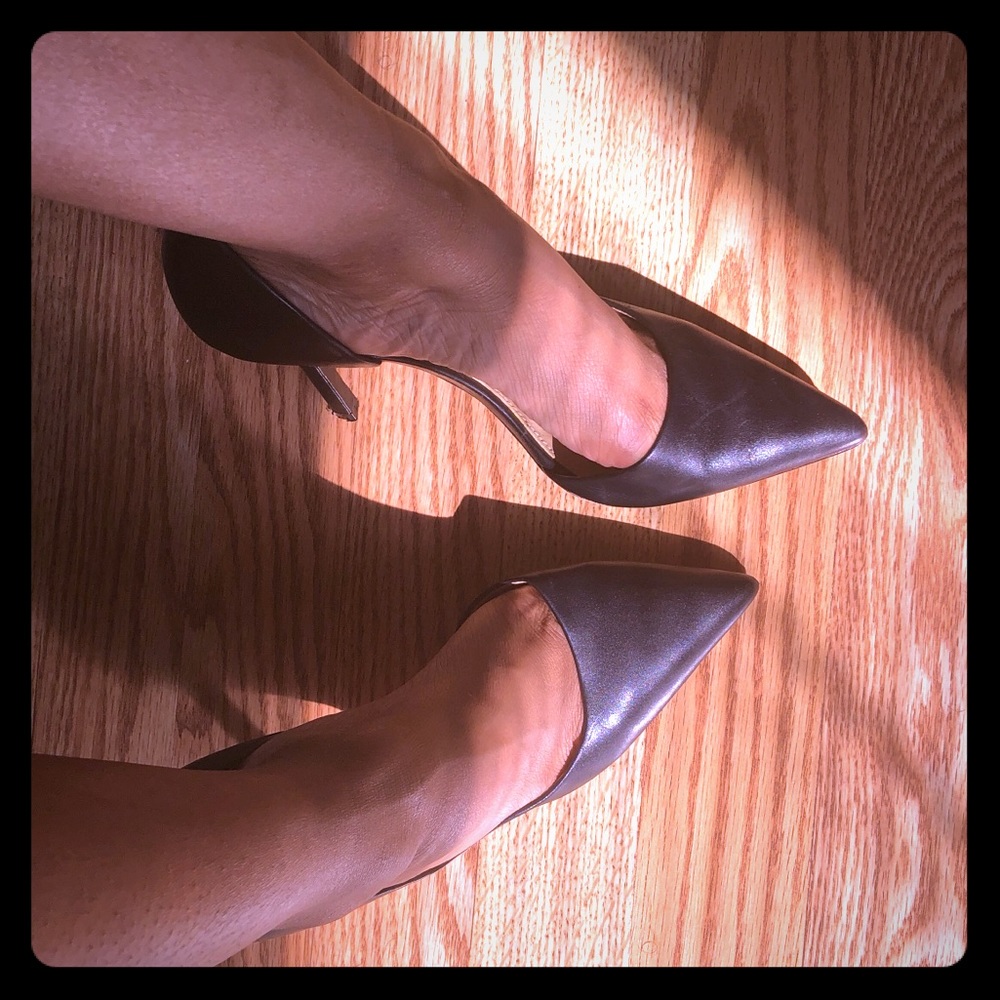 Michael Kors Black heels pumps pointy
